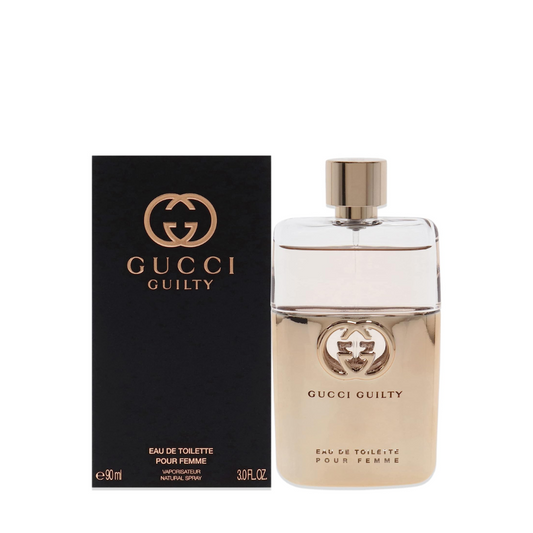 Gucci Guilty Eau De Toilette Spray para mujer, 3 onzas líquidas