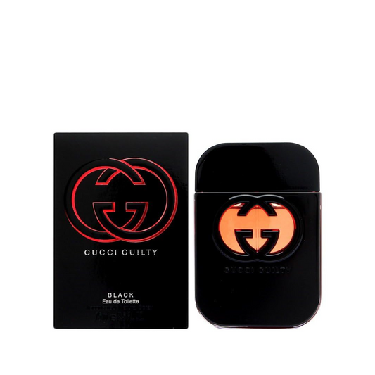 Gucci Guilty Black Eau de Toilette Spray para mujer, 2.5 onzas