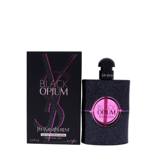 Yves Saint Laurent Black Opium Neon - Spray EDP para mujer, 2.5 onzas