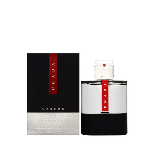 Prada Luna Rossa CARBON - Eau de Toilette en aerosol para hombre, 3.4 onzas