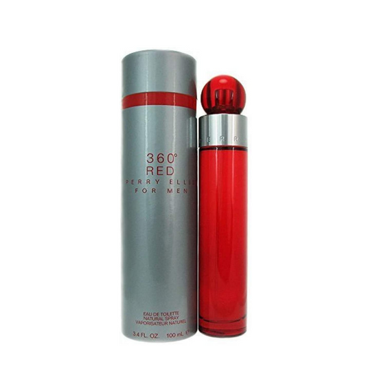 360 Red by Perry Ellis for Men - 3.4 Ounce EDT Spray