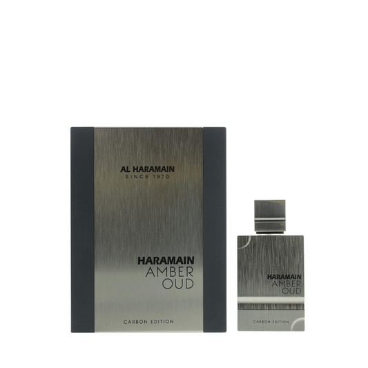 Al Haramain Amber Oud Carbon Edition for Men Eau de Parfum Spray, 2.0 onzas