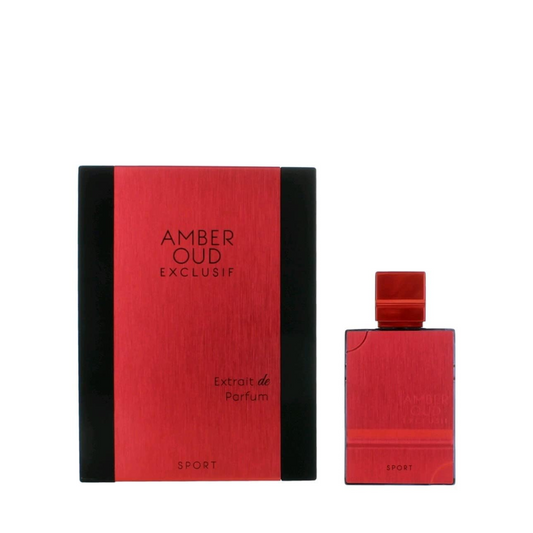 Al Haramain Orientica Amber Oud Execlusif Extrait De Parfum Sport para mujer, espray de Eau de Parfum, 2.0 onzas