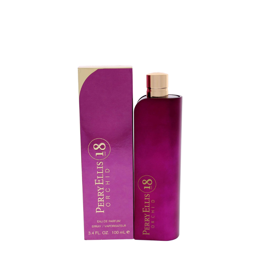 Perry Ellis 18 Orchid por Perry Ellis Eau De Parfum Spray 3.4 oz